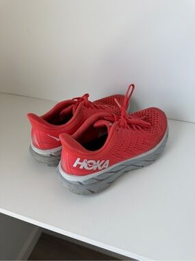 HOKA Women’s Red Running Shoes - Lightweight Comfort
